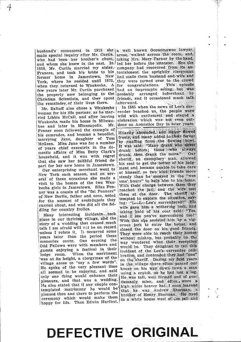  Source: Waukesha Freeman Date: 1921-11-24
