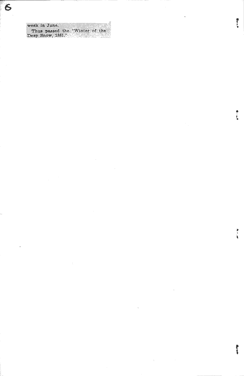 Winter of big snow in Waukesha became indelible in lives of local