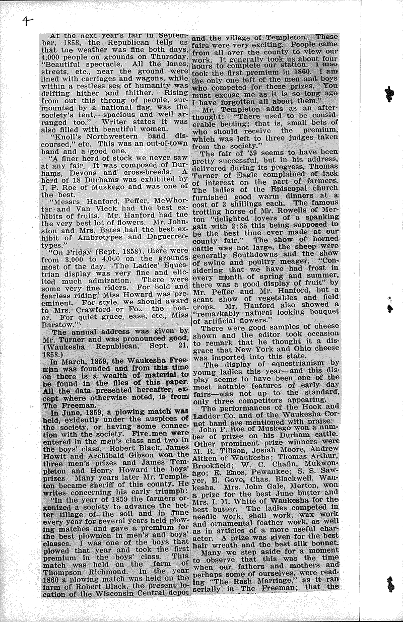  Source: Waukesha Freeman Topics: Agriculture Date: 1909-03-11