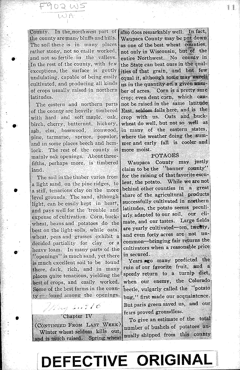  Source: Manawa News Date: 1915-03-11