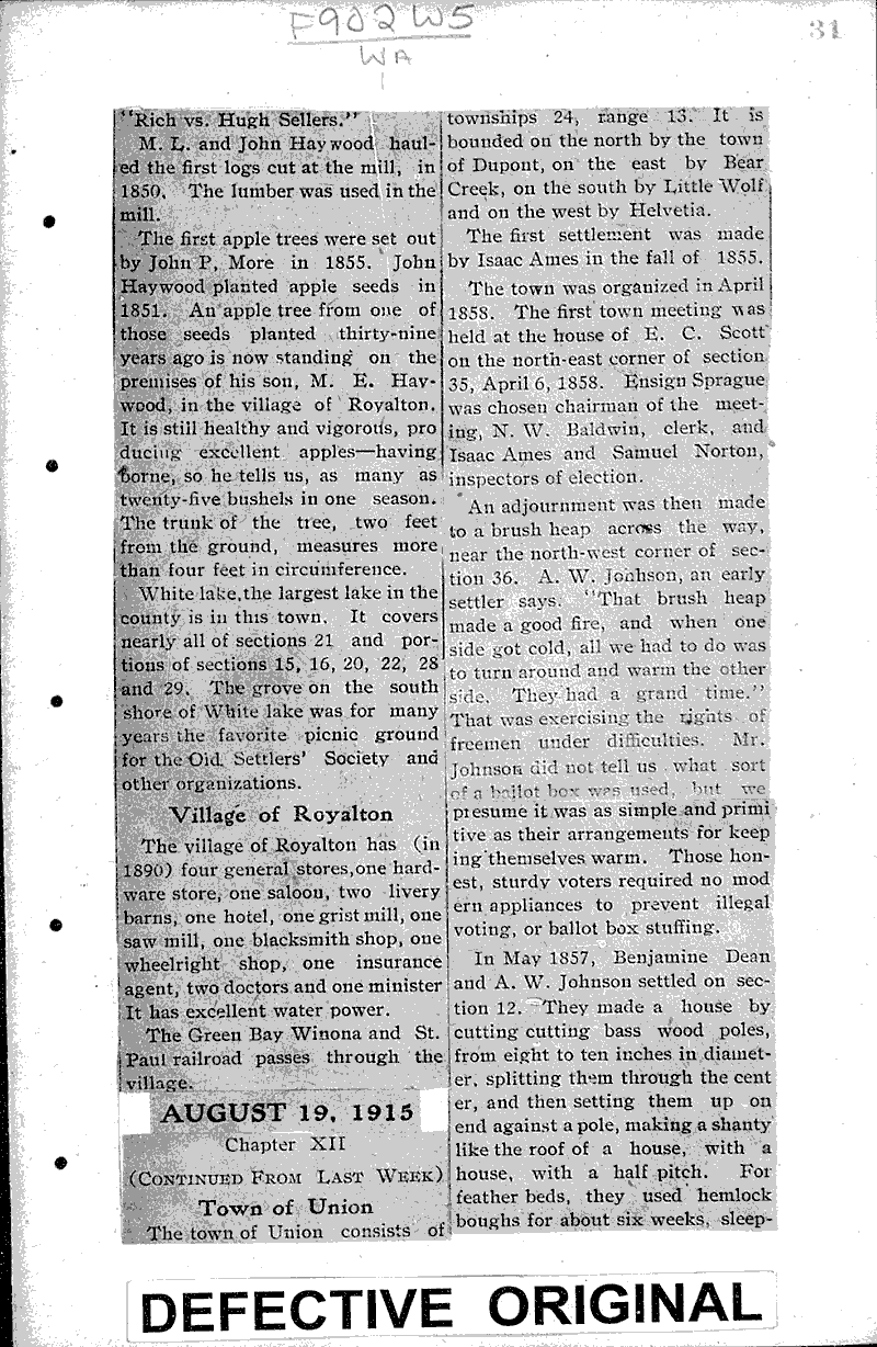  Source: Manawa News Date: 1915-03-11