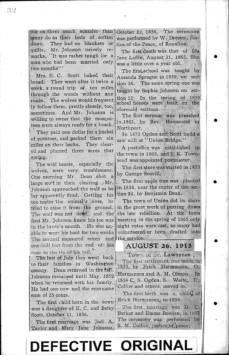  Source: Manawa News Date: 1915-03-11