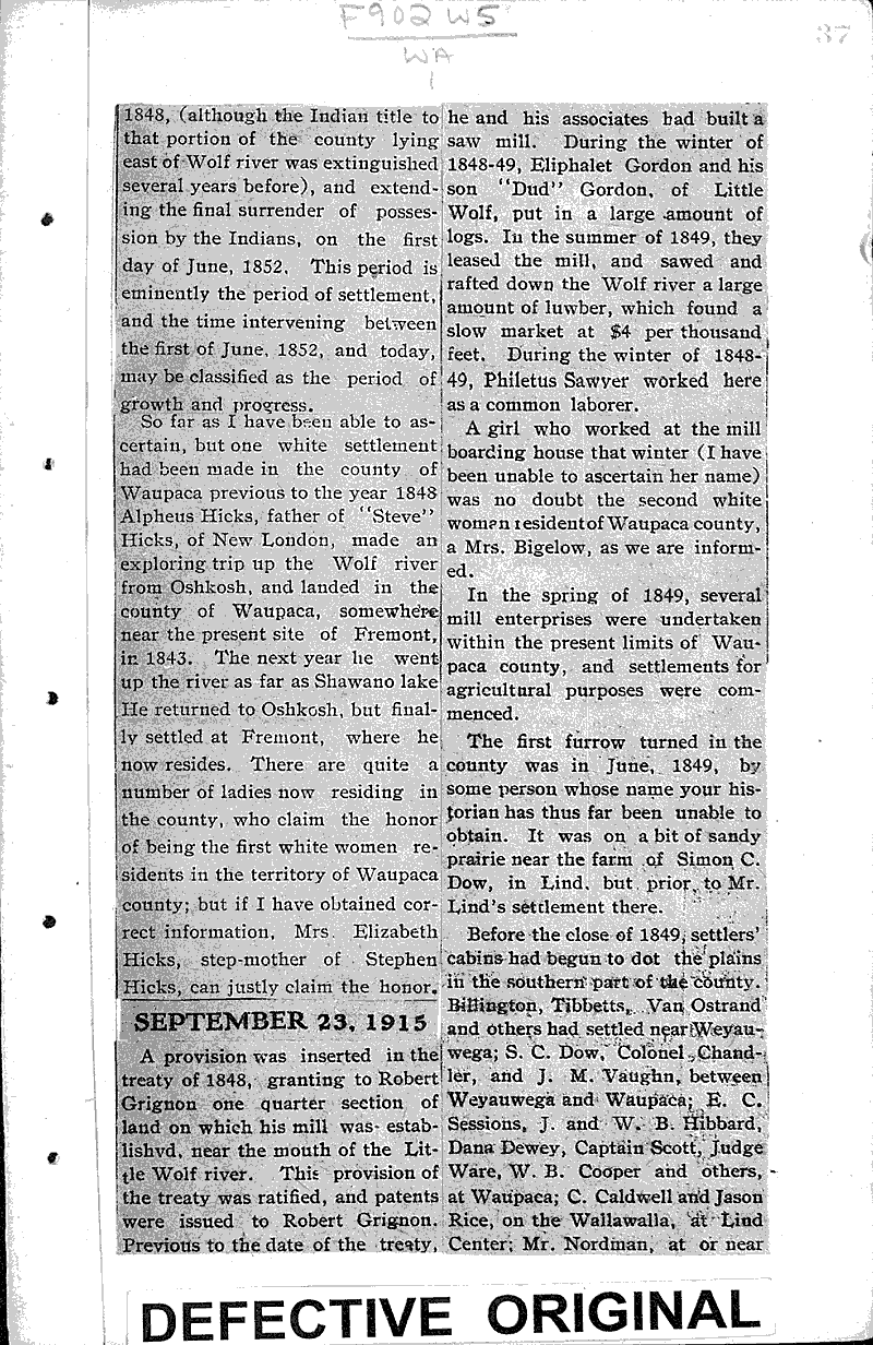  Source: Manawa News Date: 1915-03-11