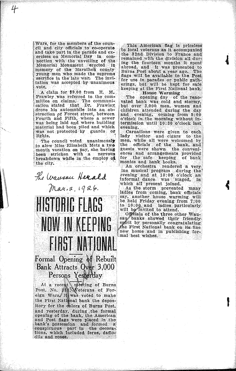  Source: Wausau Herald Date: 1923-05-17