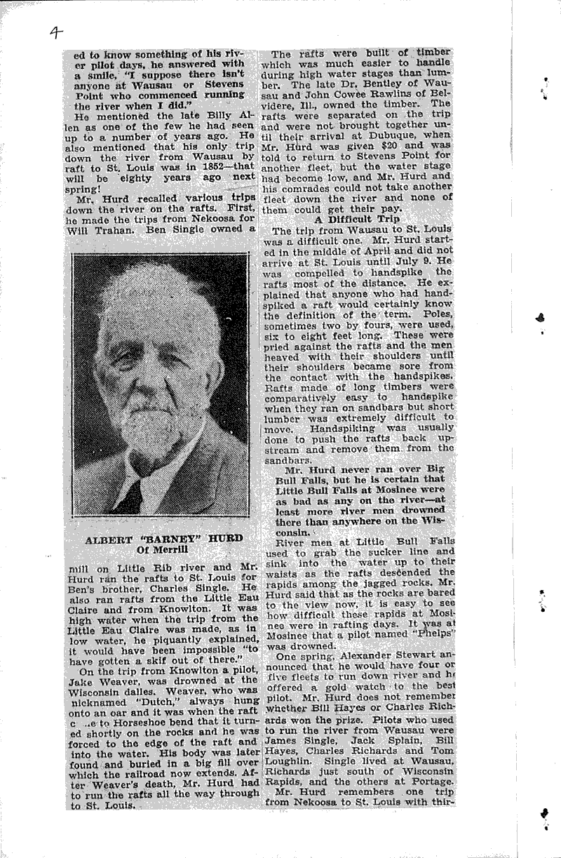  Source: Wausau Record-Herald Topics: Transportation Date: 1931-11-10