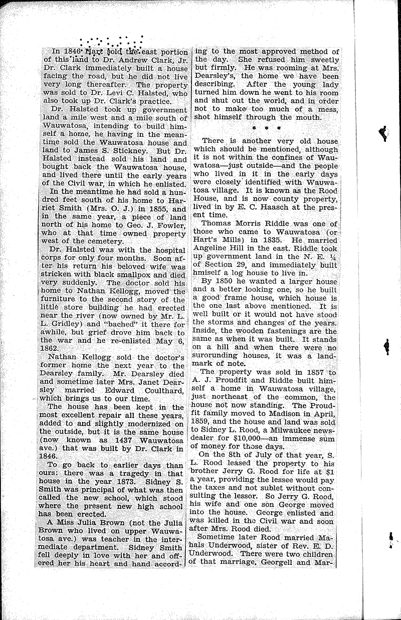  Source: Wauwatosa News Topics: Architecture Date: 1933-08-17