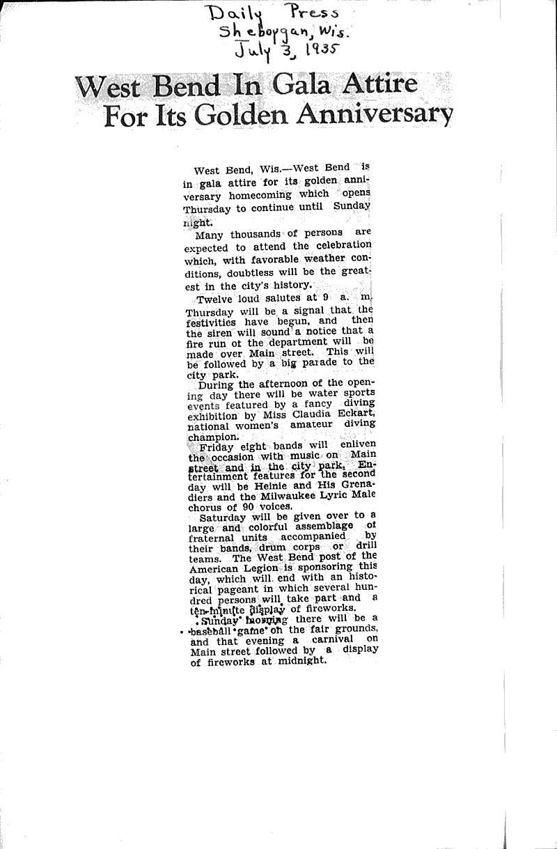  Source: Sheboygan Daily Press Date: 1935-07-03