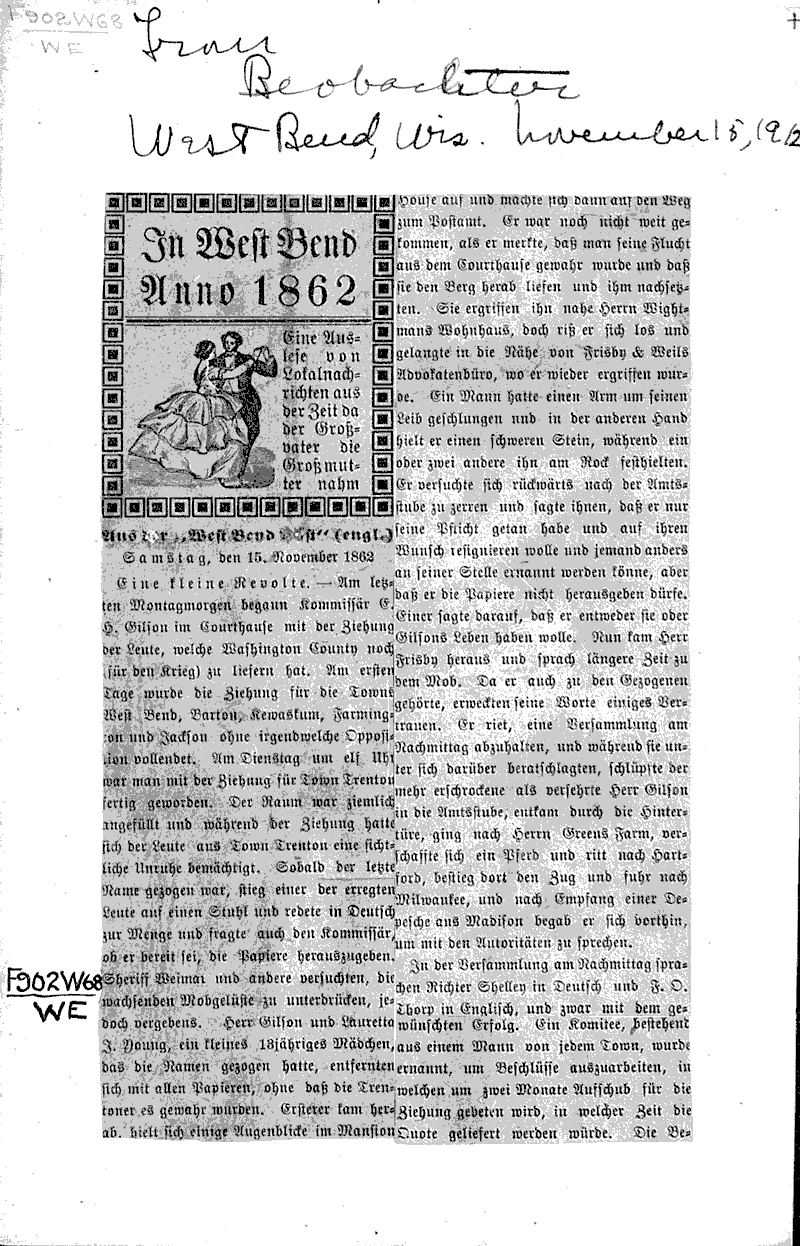  Source: West Bend Beobachter Date: 1912-11-15