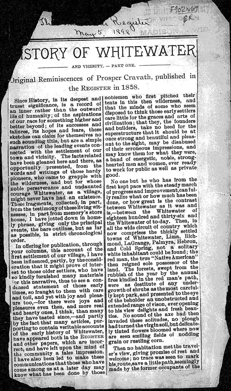  Source: Whitewater Register Date: 1898-05-05