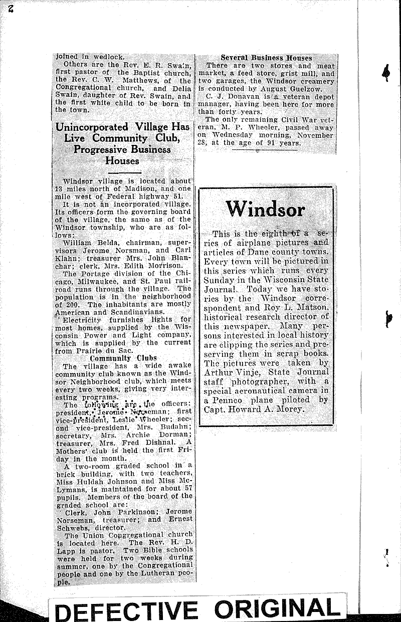  Source: Wisconsin State Journal Date: 1928-12-02