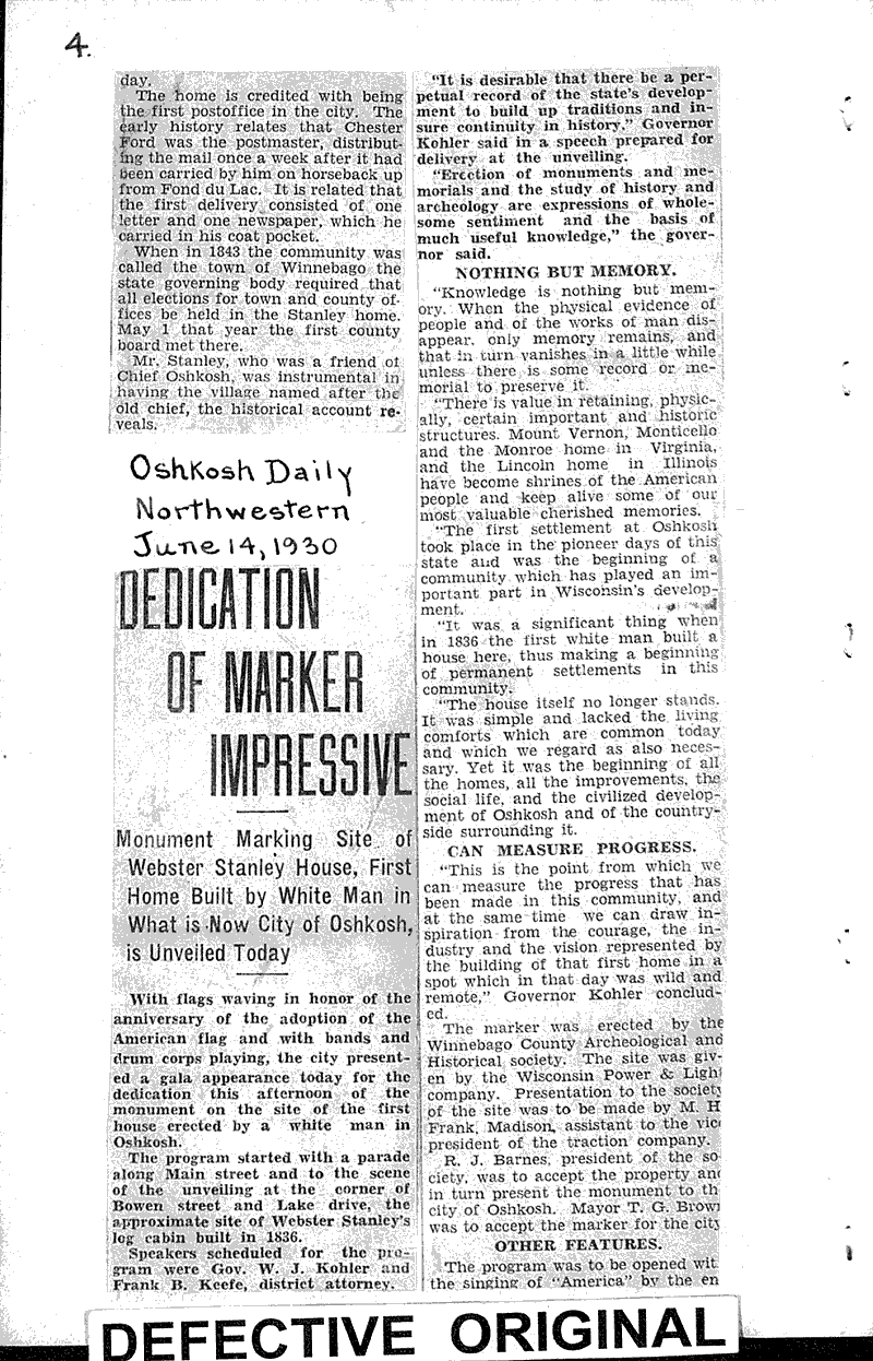  Source: Milwaukee Journal Topics: Architecture Date: 1930-04-20