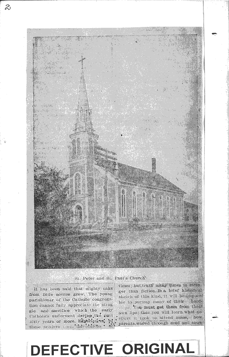  Source: Wood County Reporter Topics: Church History Date: 1914-12-31