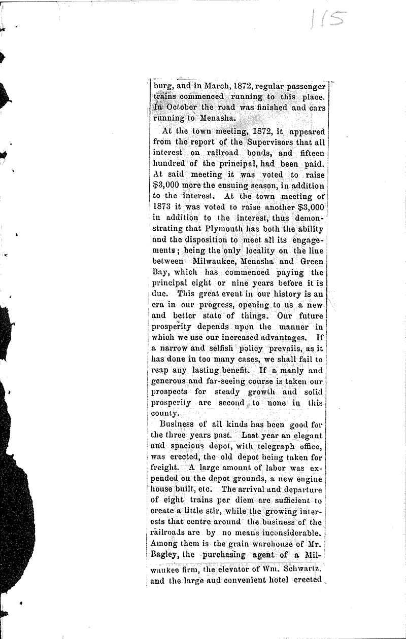  Source: Plymouth Reporter Date: 1872-12-10