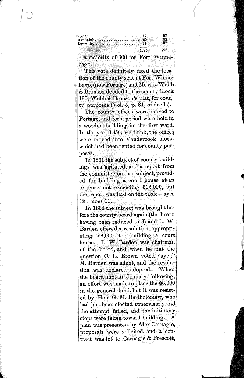  Source: Wisconsin State Register Topics: Government and Politics Date: 1875-11-06
