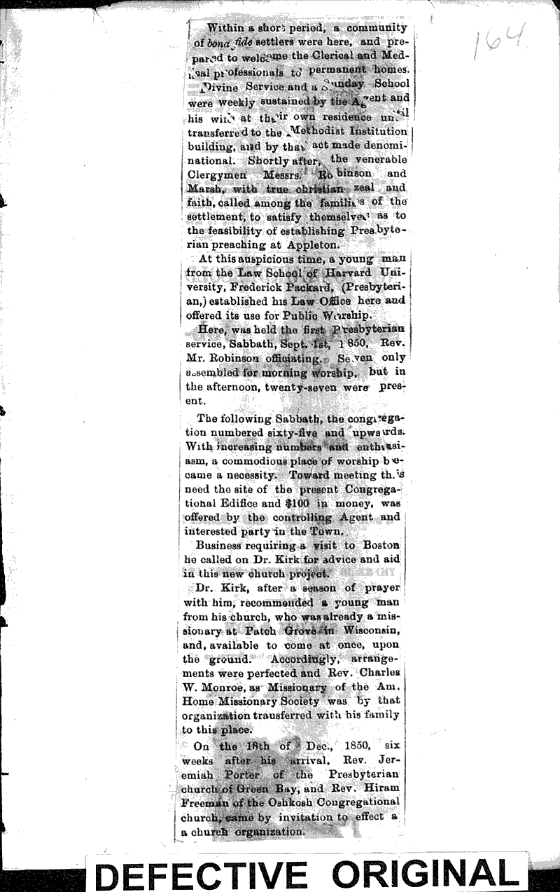  Source: Appleton Crescent Topics: Church History Date: 1876-01-01