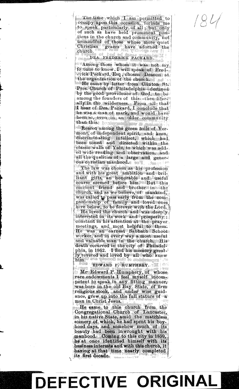  Source: Appleton Crescent Topics: Church History Date: 1876-01-01
