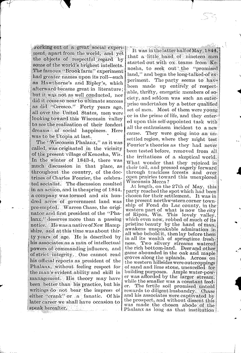  Source: Ripon Commonwealth Topics: Social and Political Movements Date: 1885-11-20