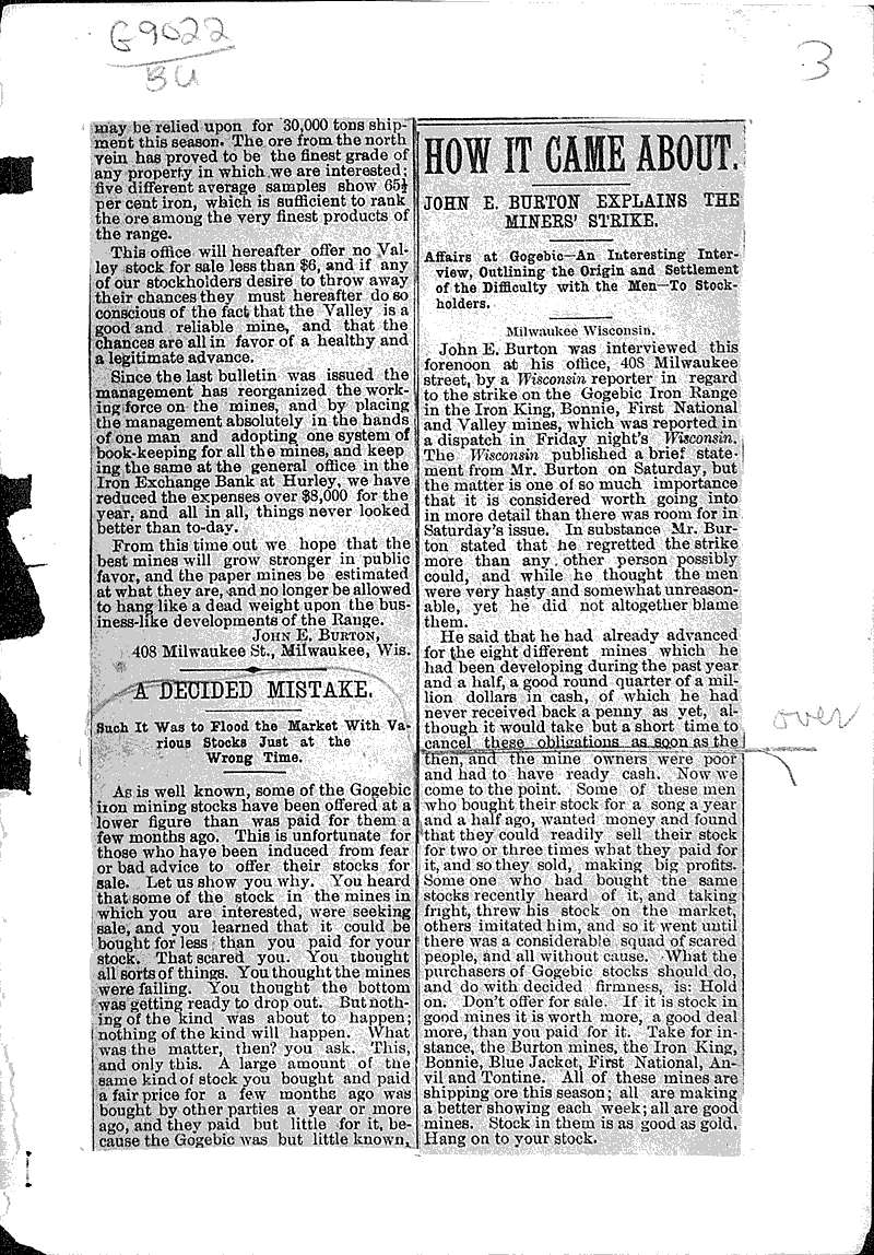  Source: Milwaukee Sunday Telegraph Topics: Industry Date: 1887-05-22