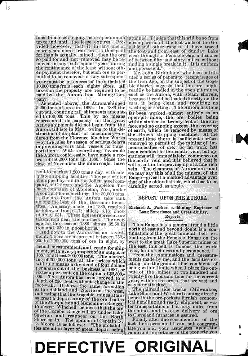  Source: Milwaukee Sunday Telegraph Topics: Industry Date: 1887-05-22