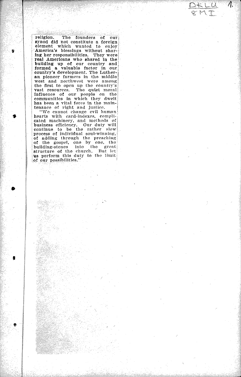  Source: Watertown Times Topics: Church History Date: 1922-04-18