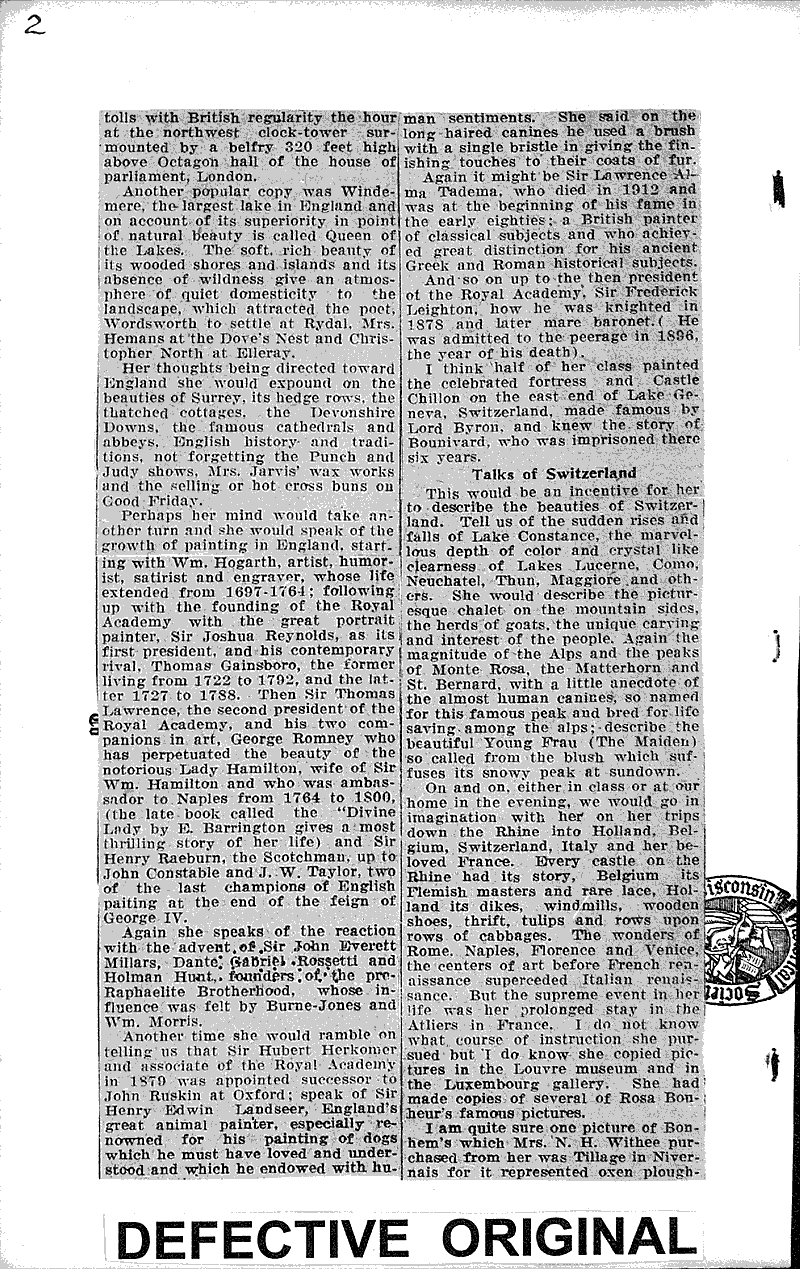  Source: La Crosse Tribune and Leader-Press Topics: Art and Music Date: 1925-04-26