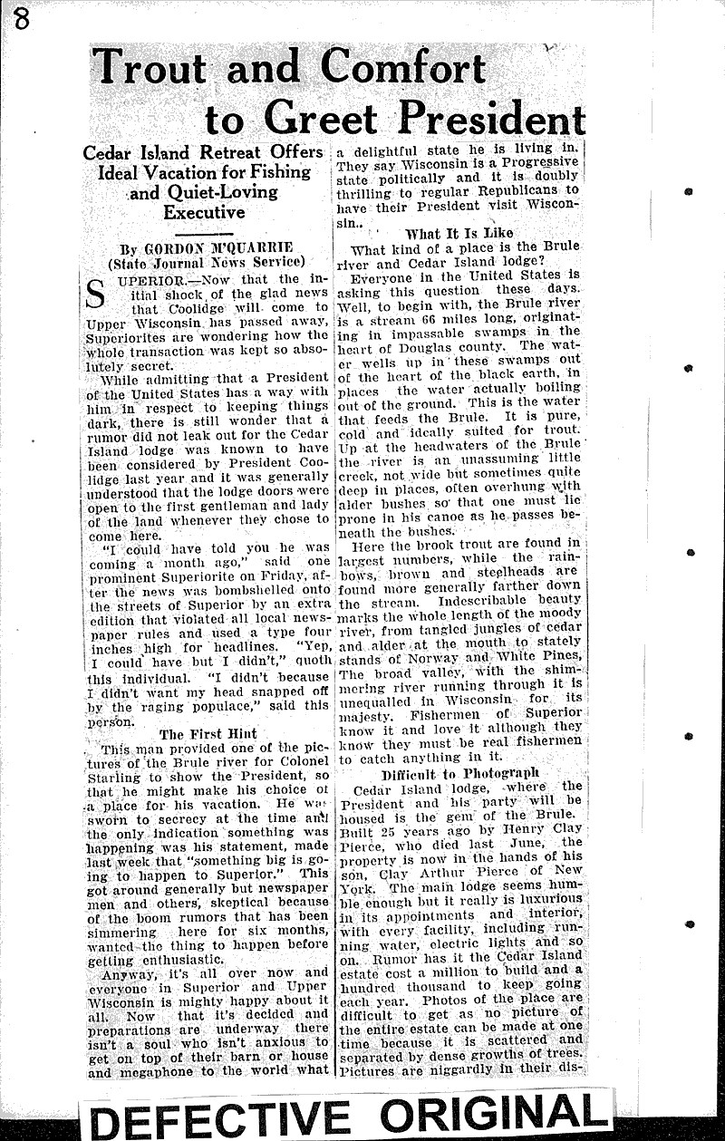  Source: Wisconsin State Journal Date: 1928-05-31