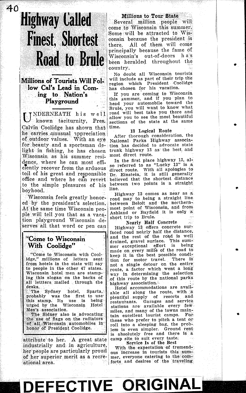  Source: Wisconsin State Journal Date: 1928-05-31