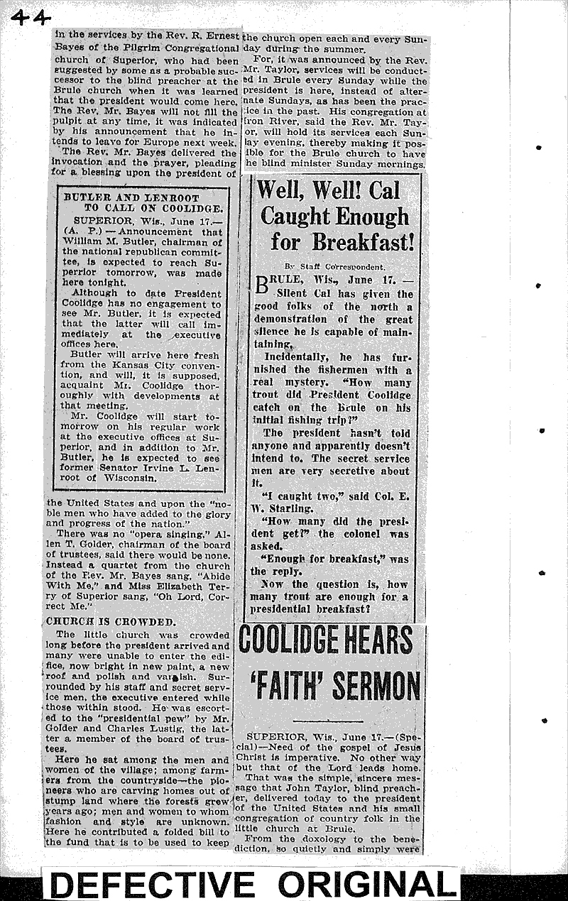  Source: Wisconsin State Journal Date: 1928-05-31
