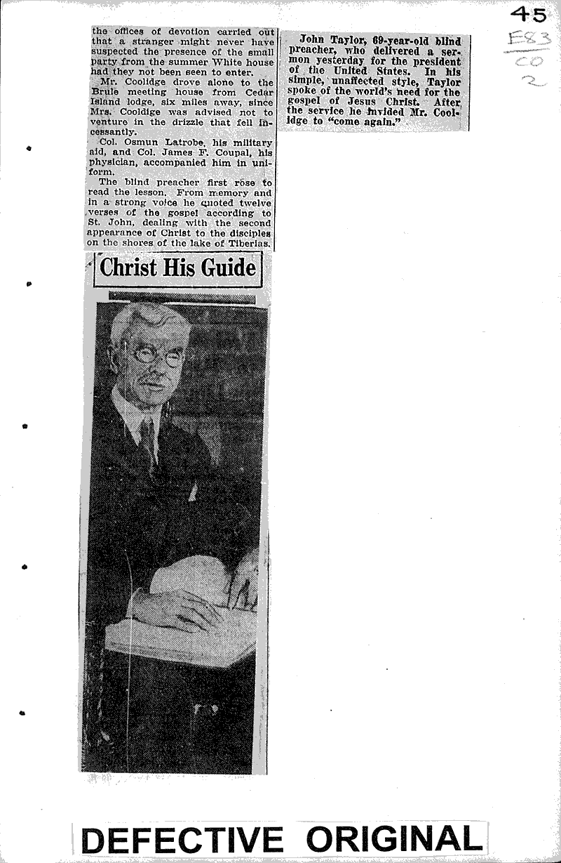 Source: Wisconsin State Journal Date: 1928-05-31