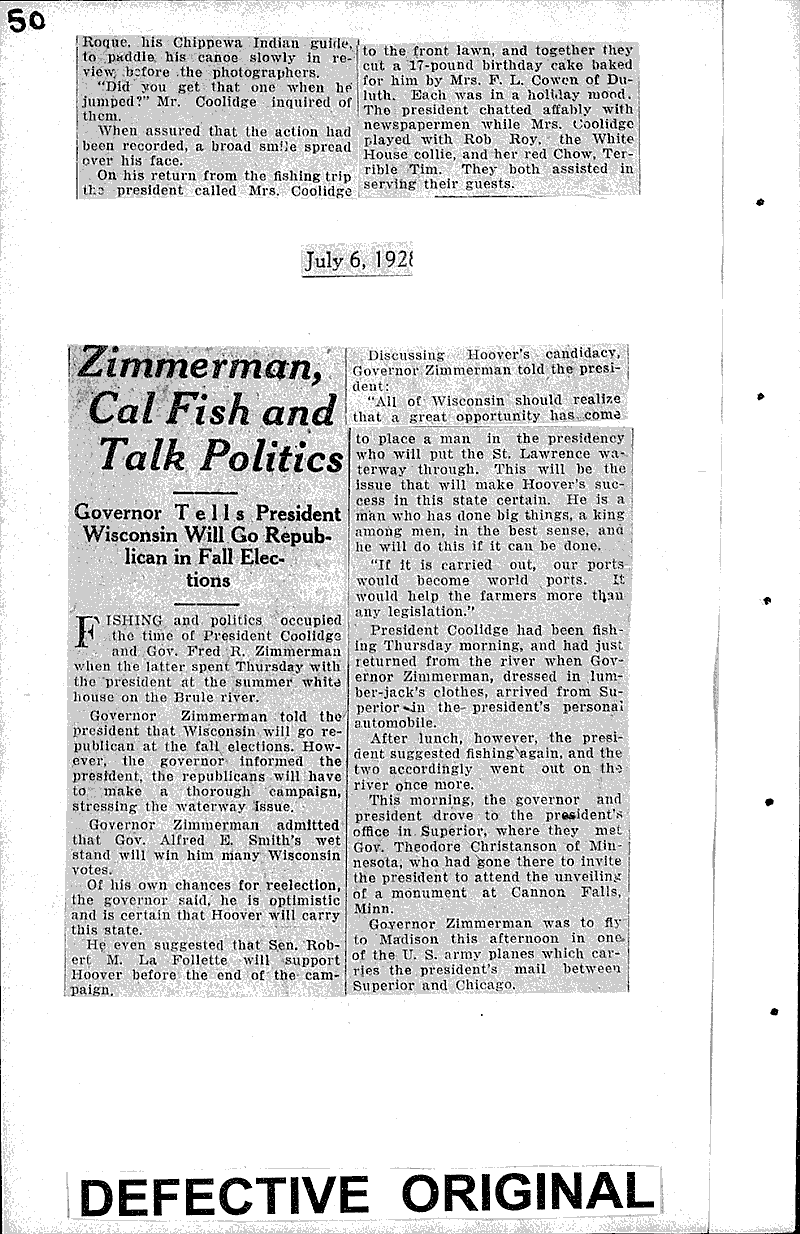  Source: Wisconsin State Journal Date: 1928-05-31