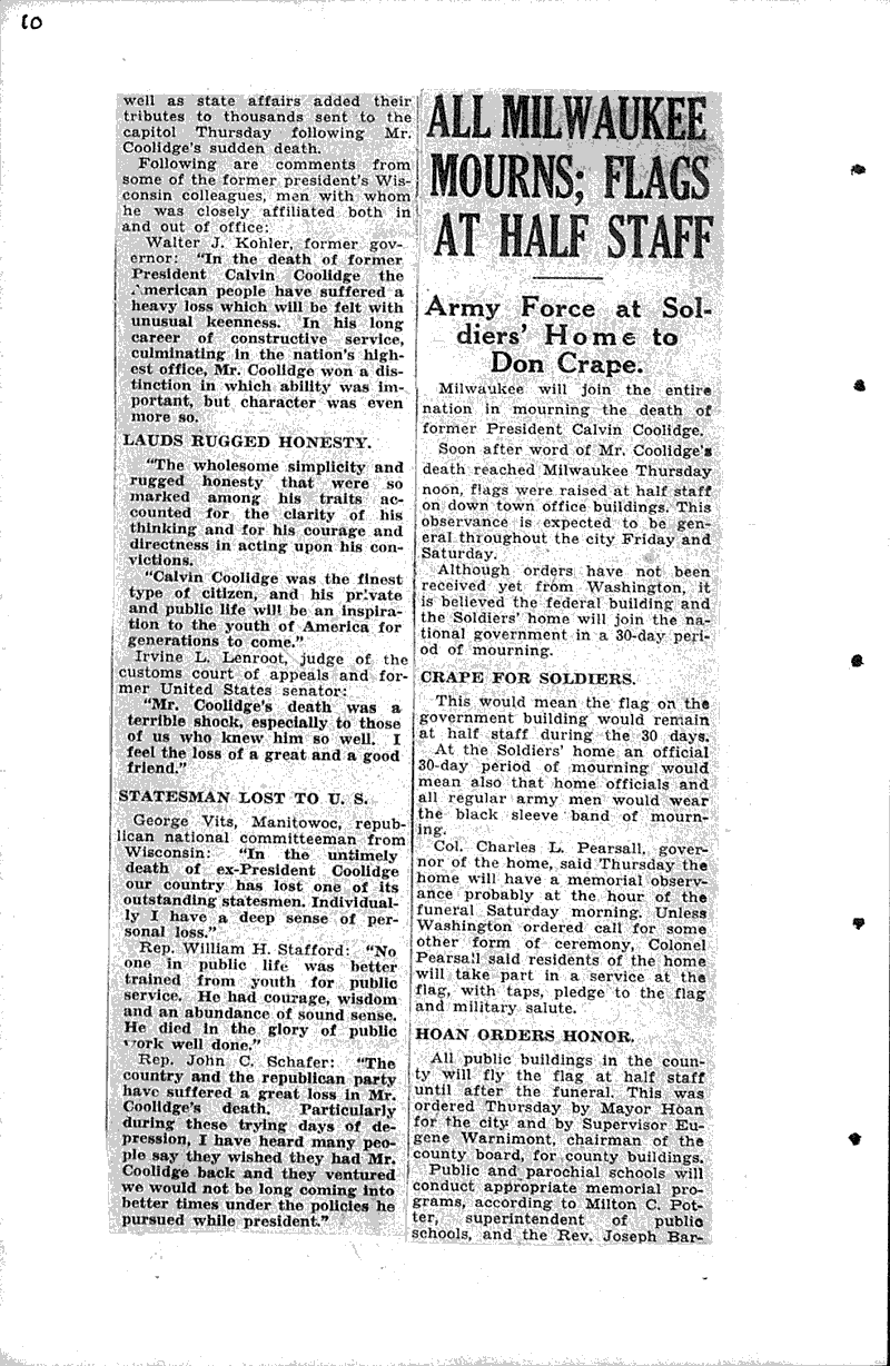  Source: Capital Times Date: 1933-01-05