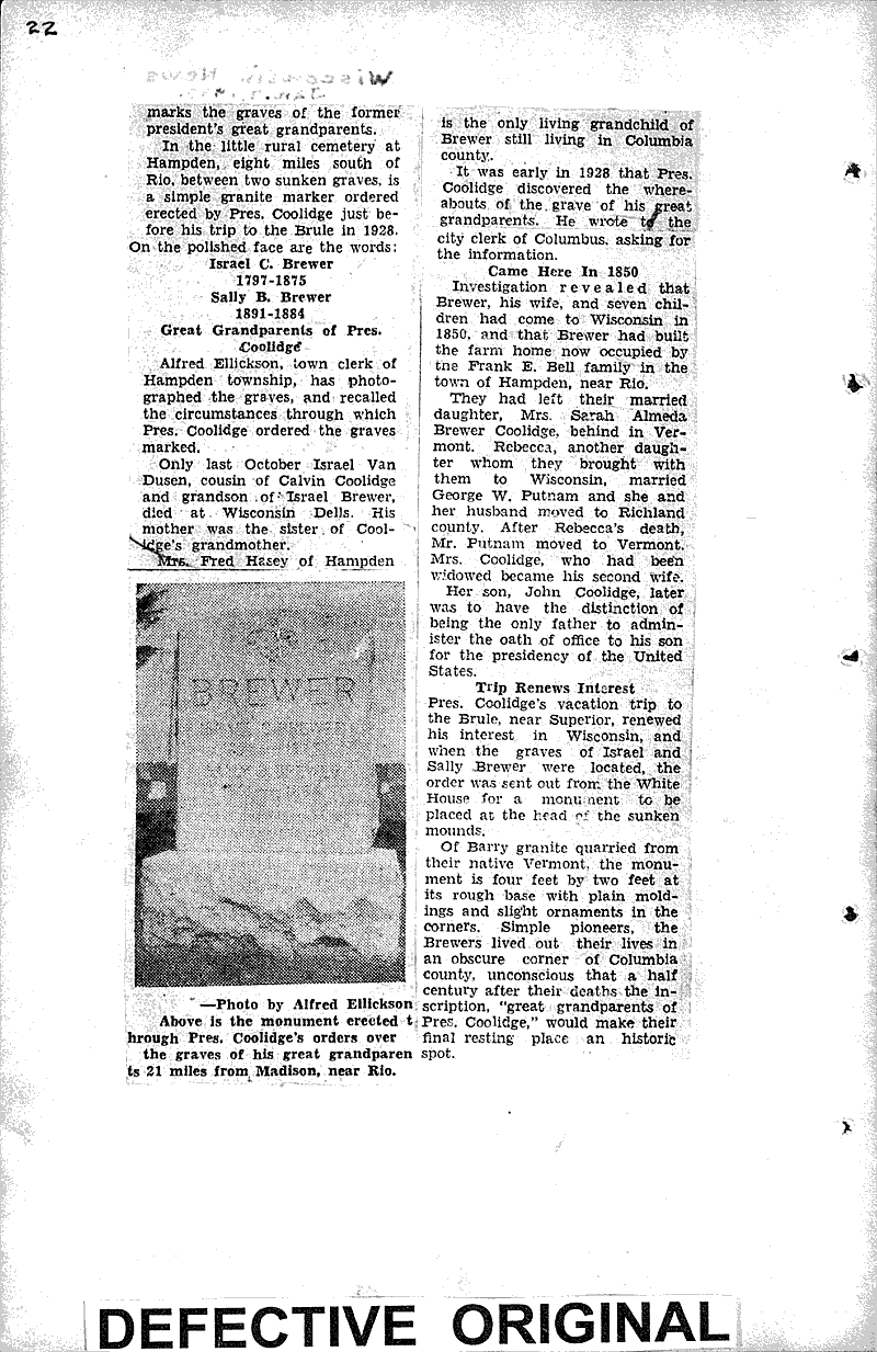  Source: Capital Times Date: 1933-01-05