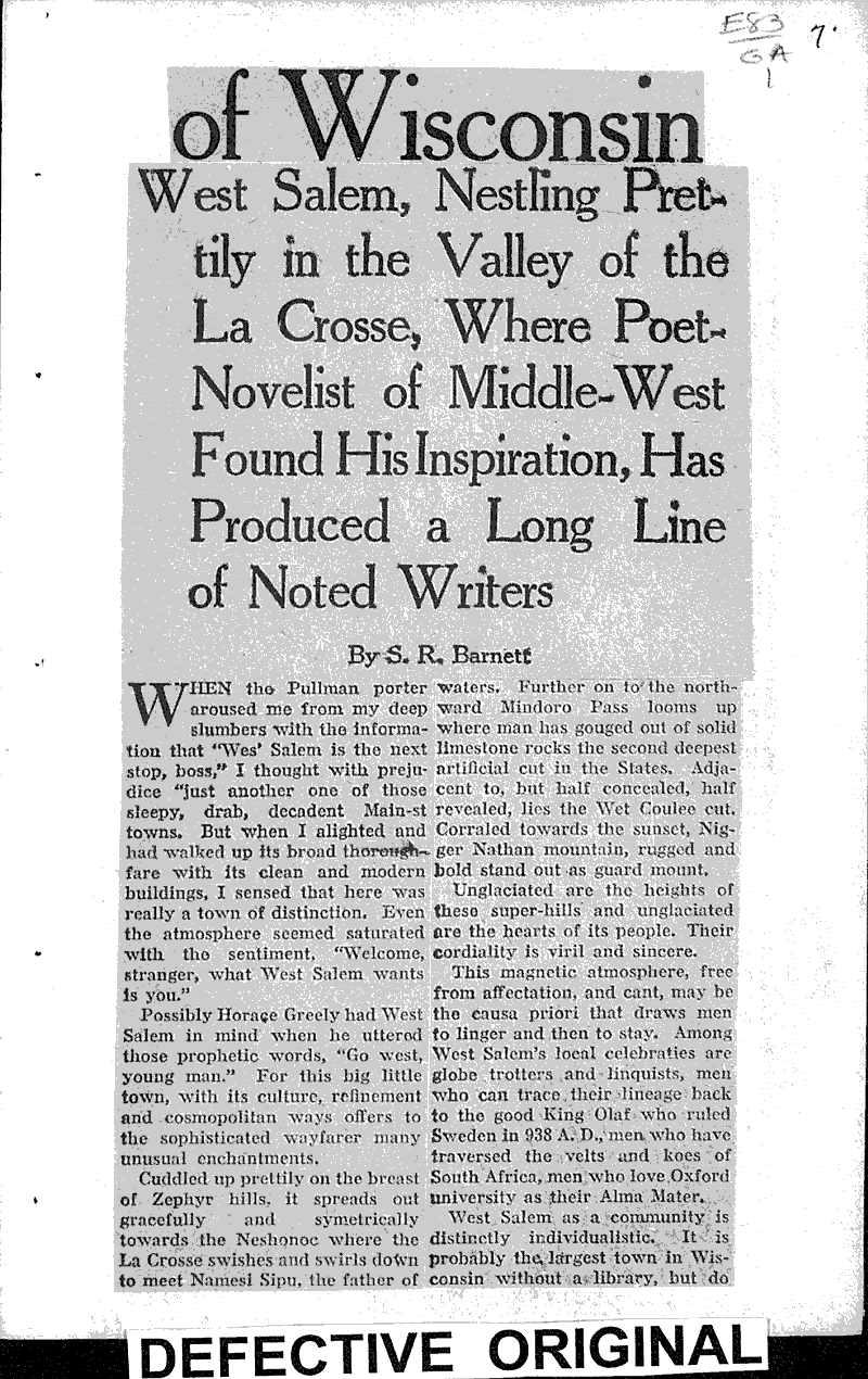  Source: La Crosse Tribune and Leader-Press Topics: Art and Music Date: 1922-11-19