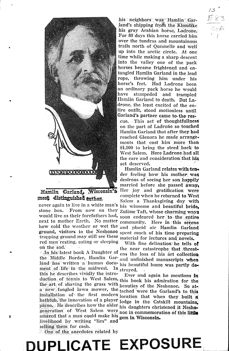  Source: La Crosse Tribune and Leader-Press Topics: Art and Music Date: 1922-11-19