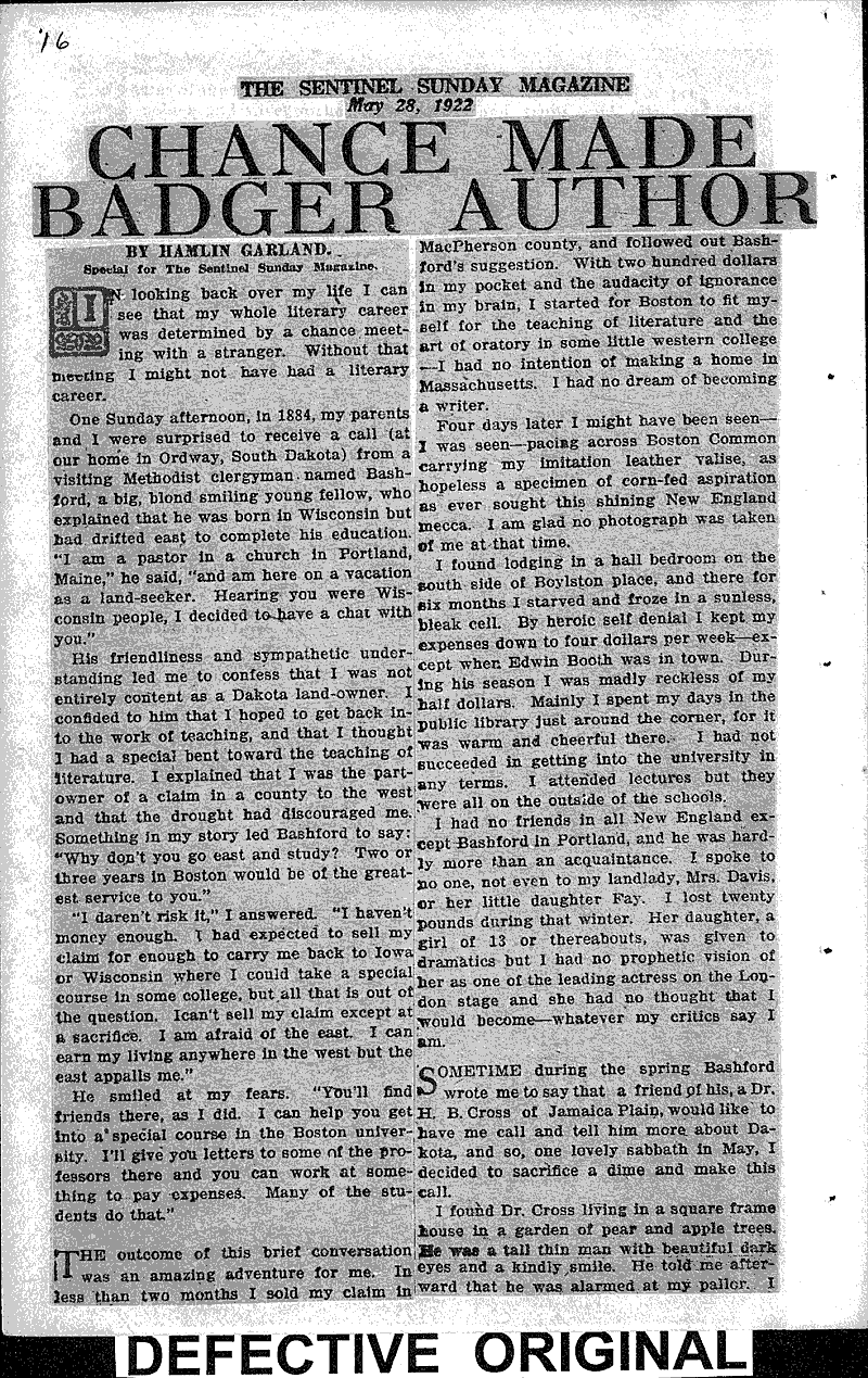  Source: La Crosse Tribune and Leader-Press Topics: Art and Music Date: 1922-11-19