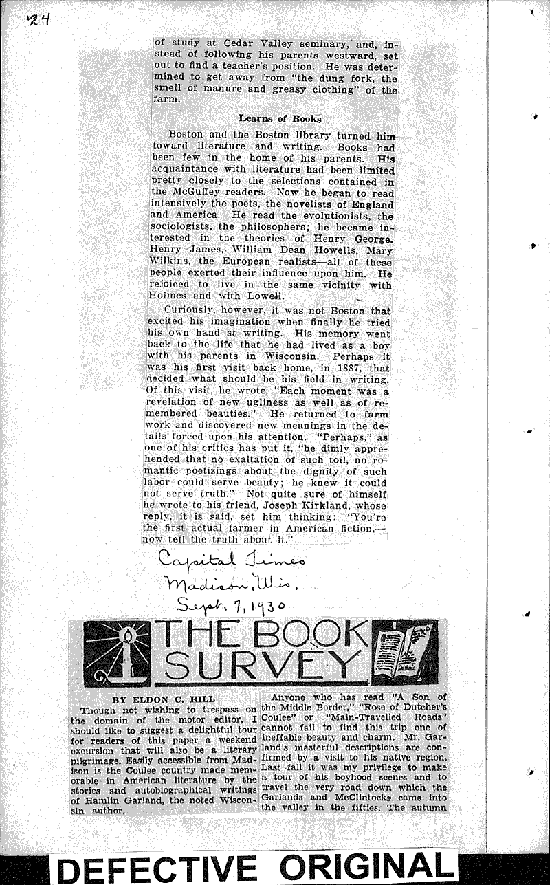  Source: La Crosse Tribune and Leader-Press Topics: Art and Music Date: 1922-11-19