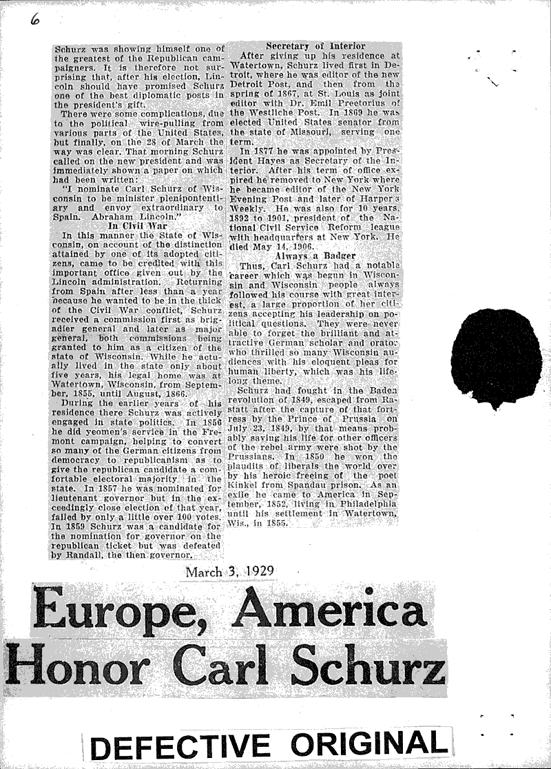  Source: Wisconsin State Journal Topics: Immigrants Date: 1928-01-08