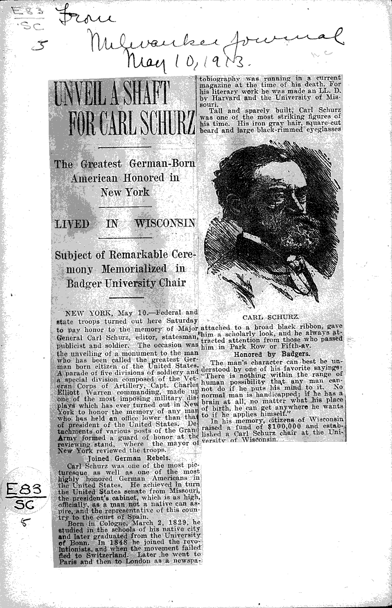  Source: Wisconsin State Journal Topics: Immigrants Date: 1928-01-08