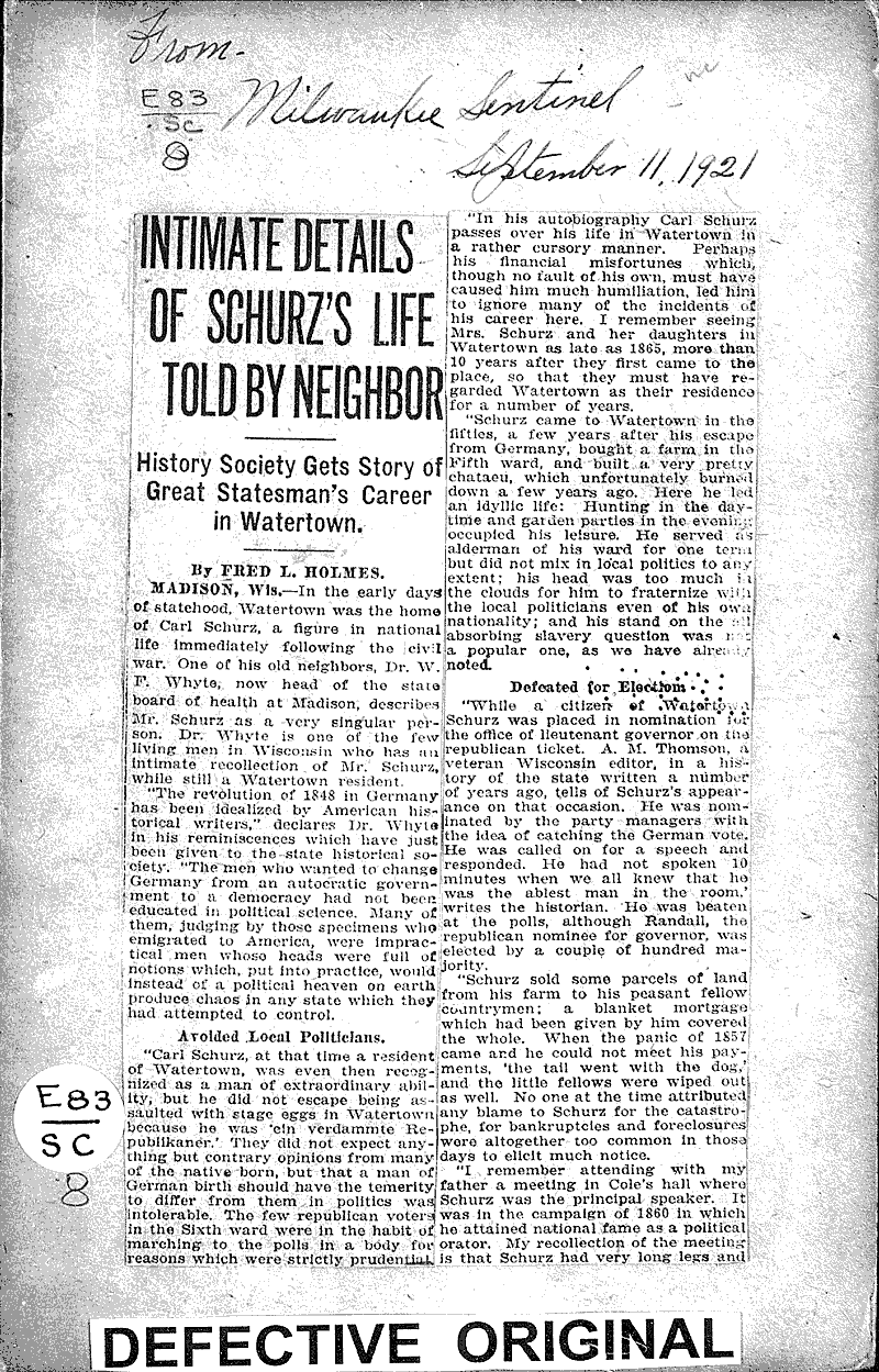  Source: Wisconsin State Journal Topics: Immigrants Date: 1928-01-08