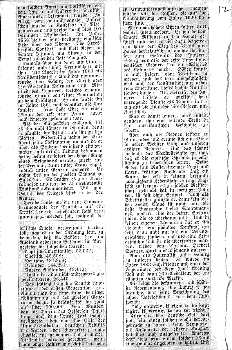  Source: Wisconsin State Journal Topics: Immigrants Date: 1928-01-08