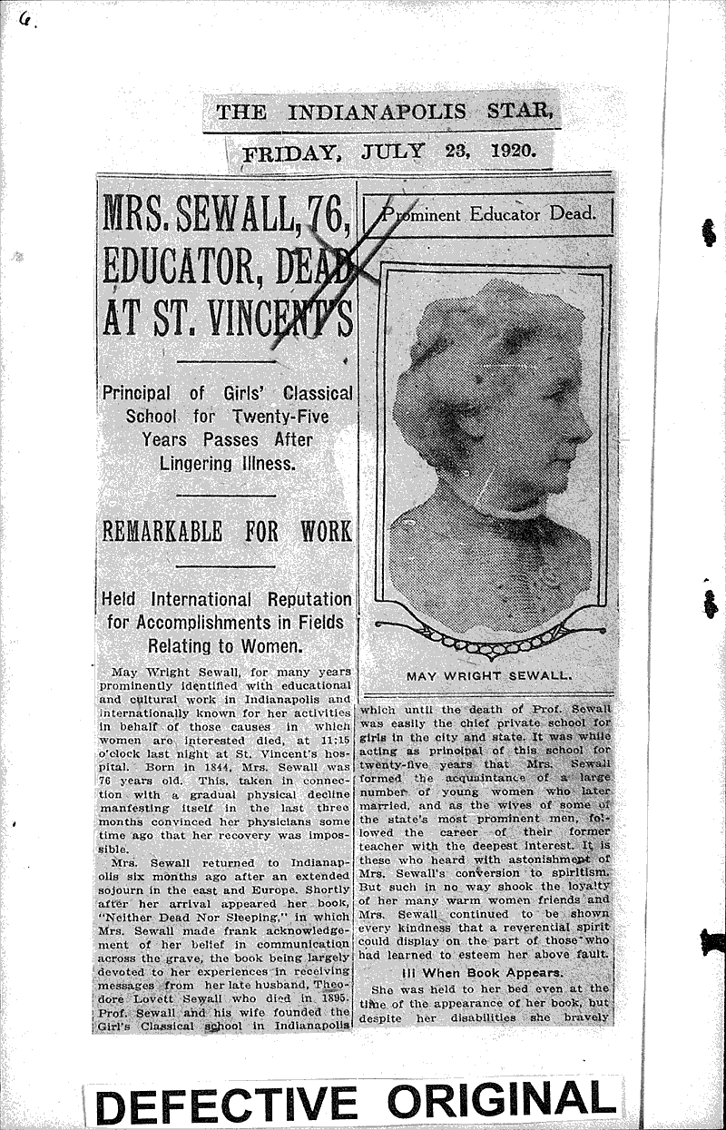  Source: Milwaukee Journal Topics: Art and Music Date: 1920-05-09