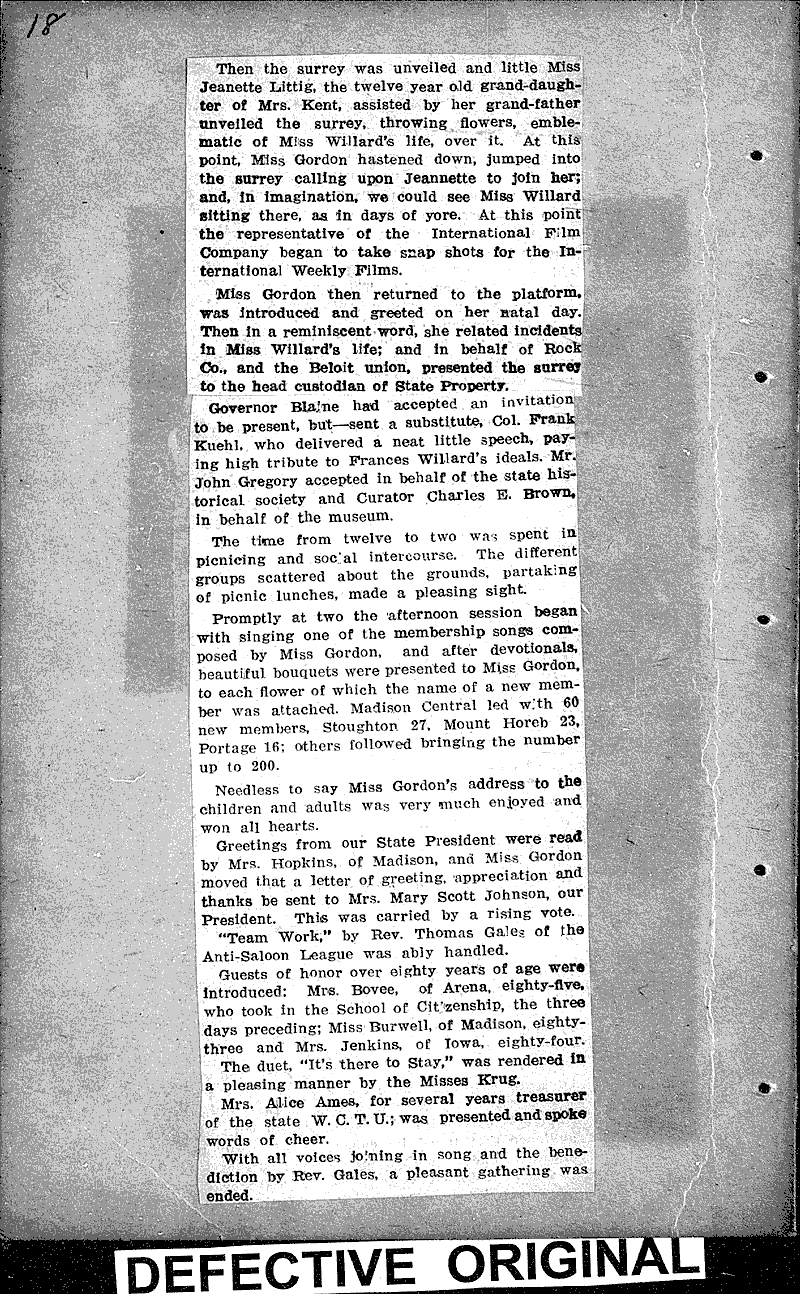  Source: Wisconsin State Journal Topics: Social and Political Movements Date: 1938-08-04