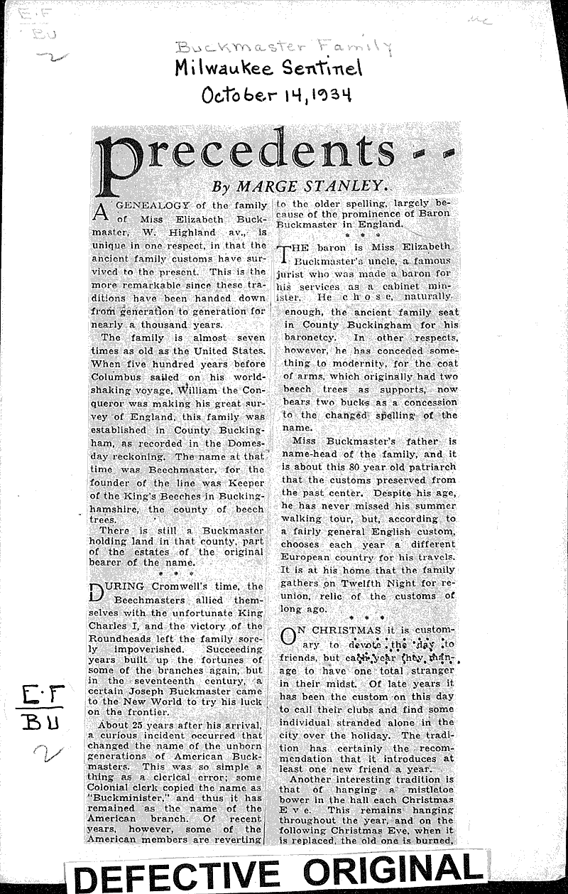  Source: Milwaukee Sentinel Topics: Immigrants Date: 1934-10-14