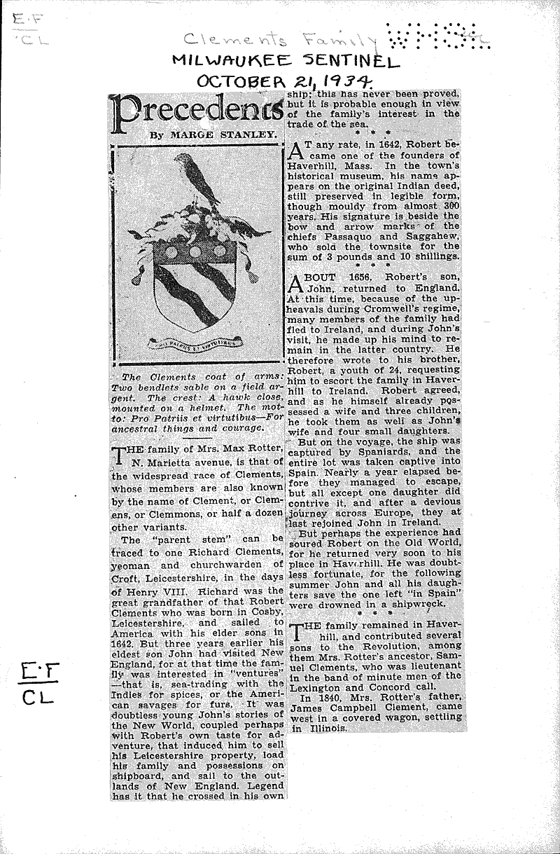  Source: Milwaukee Sentinel Topics: Immigrants Date: 1934-10-21
