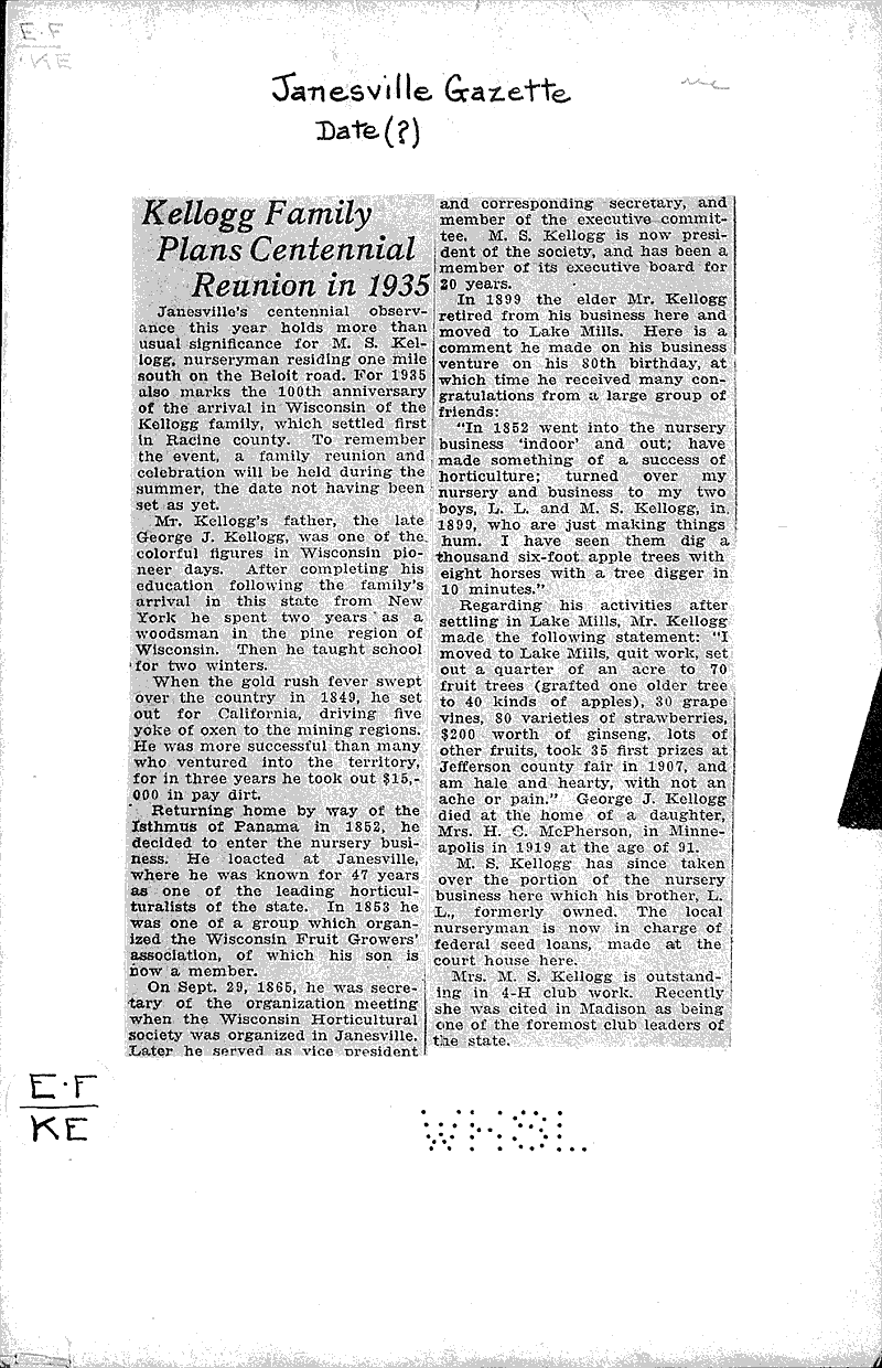  Source: Janesville Gazette