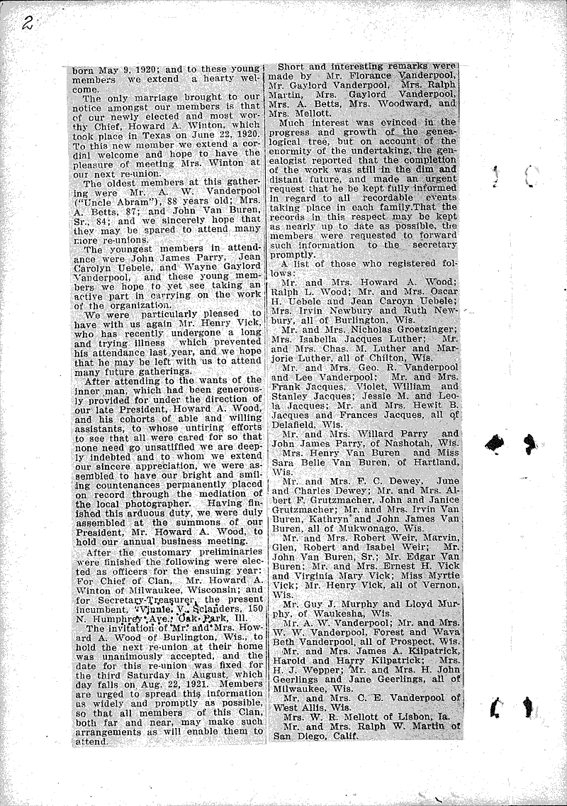  Source: Waukesha Freeman Topics: Immigrants Date: 1920-09-09