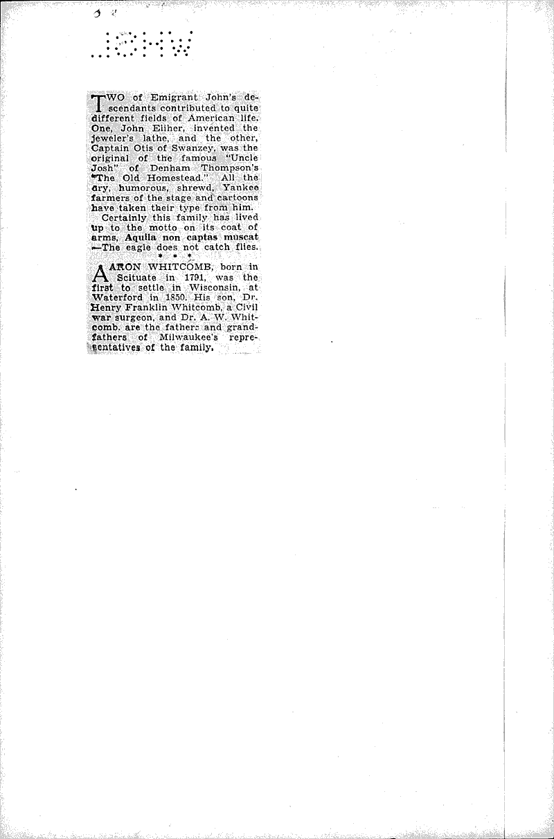  Source: Milwaukee Sentinel Topics: Immigrants Date: 1934-09-02