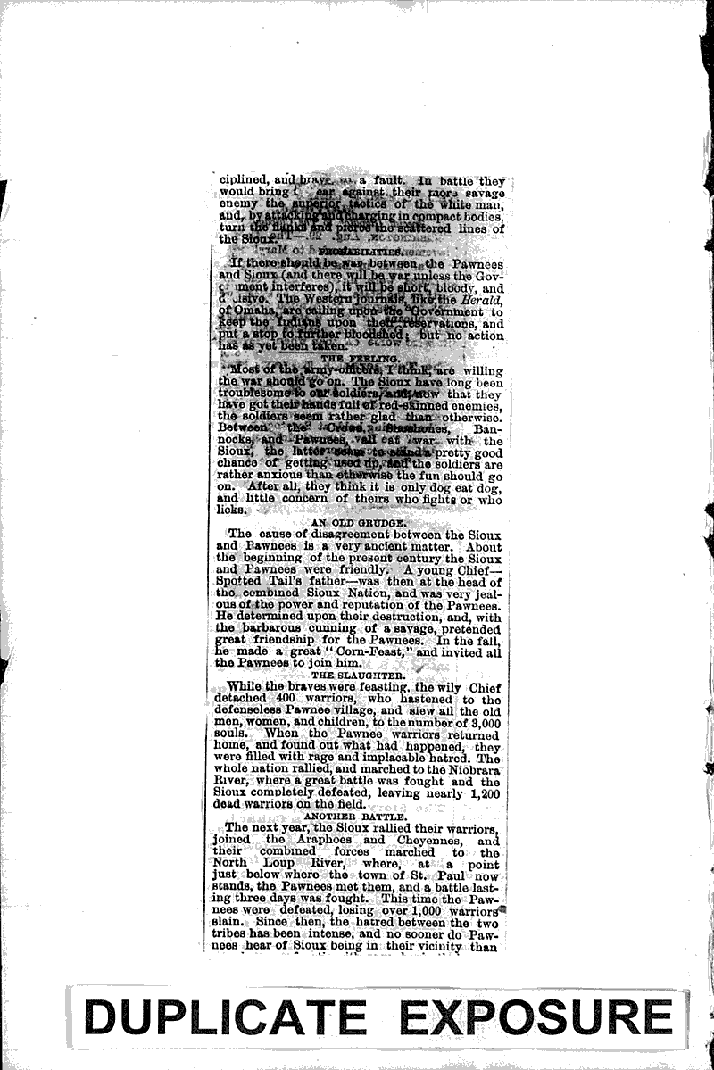  Source: Chicago Tribune Topics: Indians and Native Peoples Date: 1873-08-30