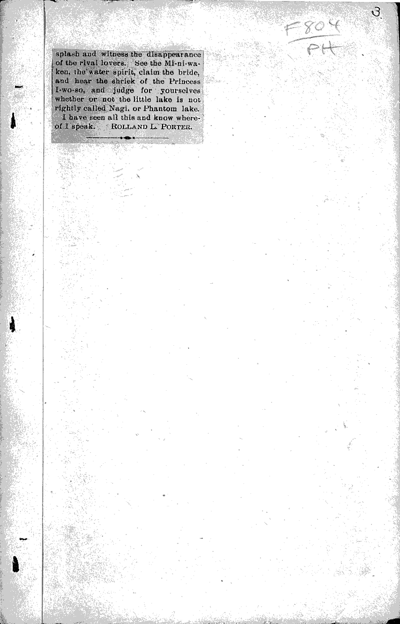  Source: Mukwonago Chief Topics: Indians and Native Peoples Date: 1906-01-11