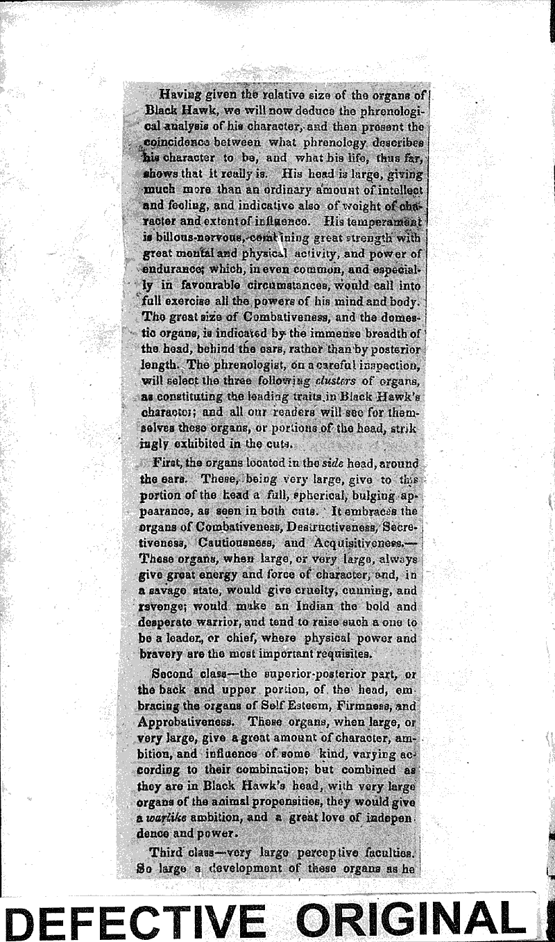  Source: Phrenological Journal and Life Illustrated Topics: Indians and Native Peoples Date: 1838-11-24